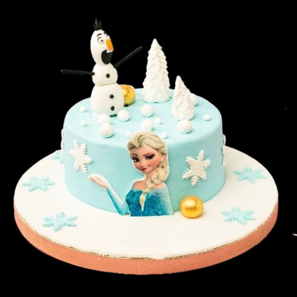 Frozen Birthday Cake