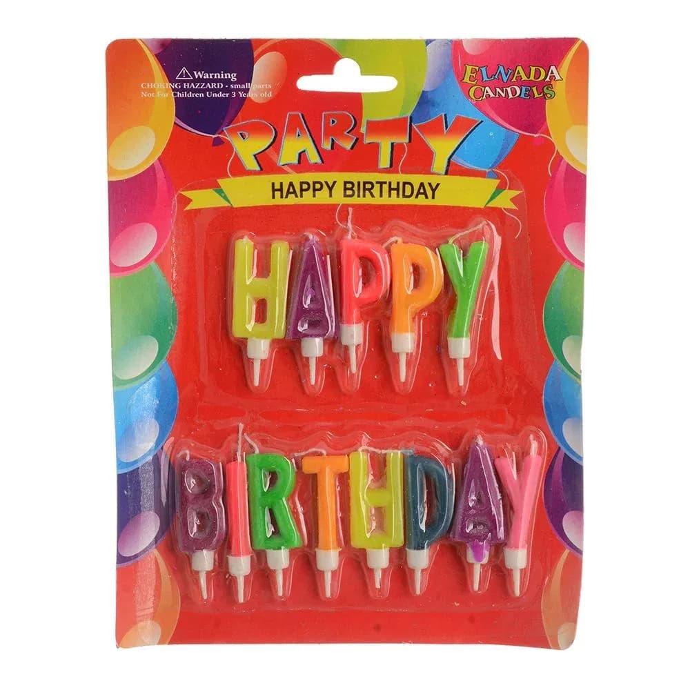 Happy Birthday Base Candles