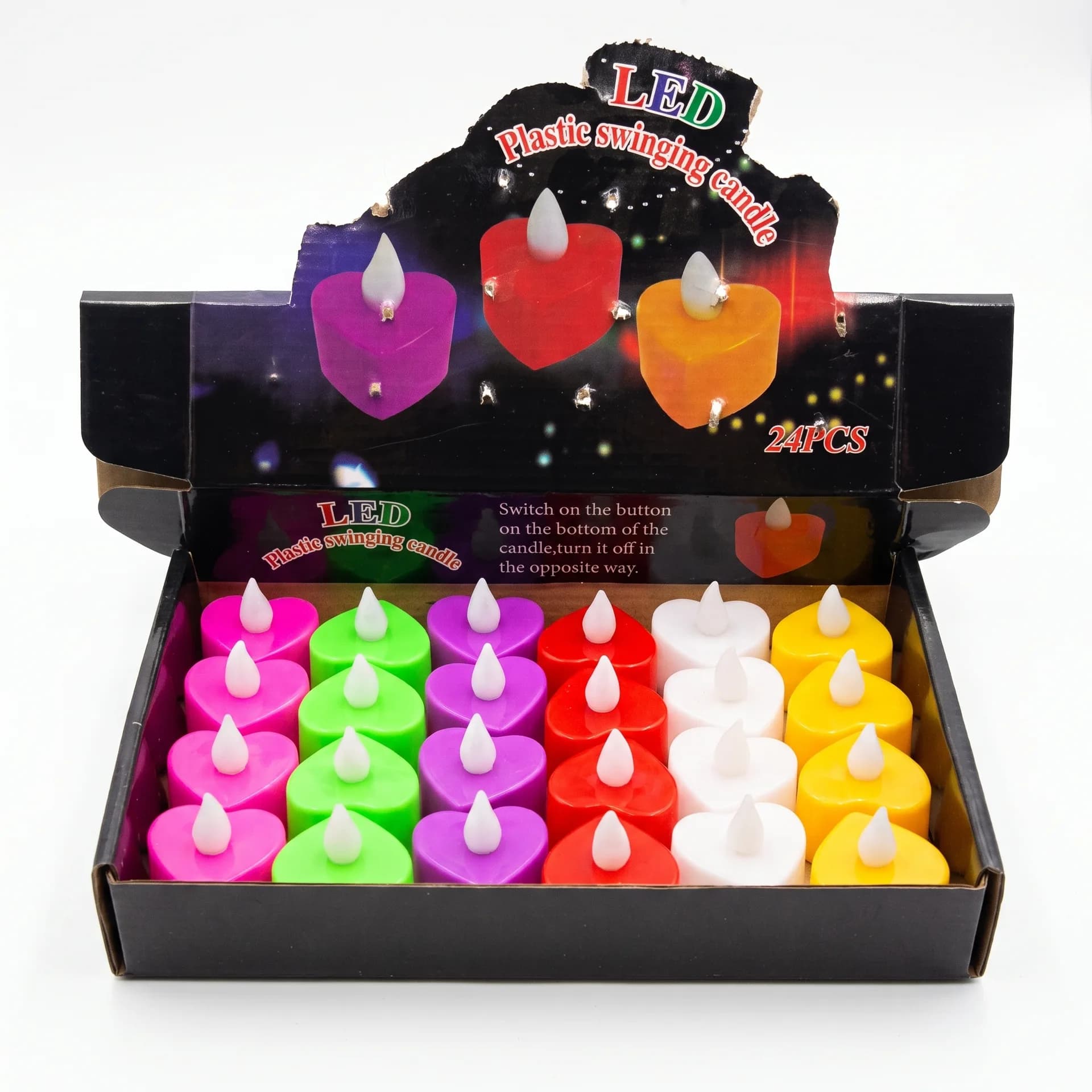 Electronic Heart Candle