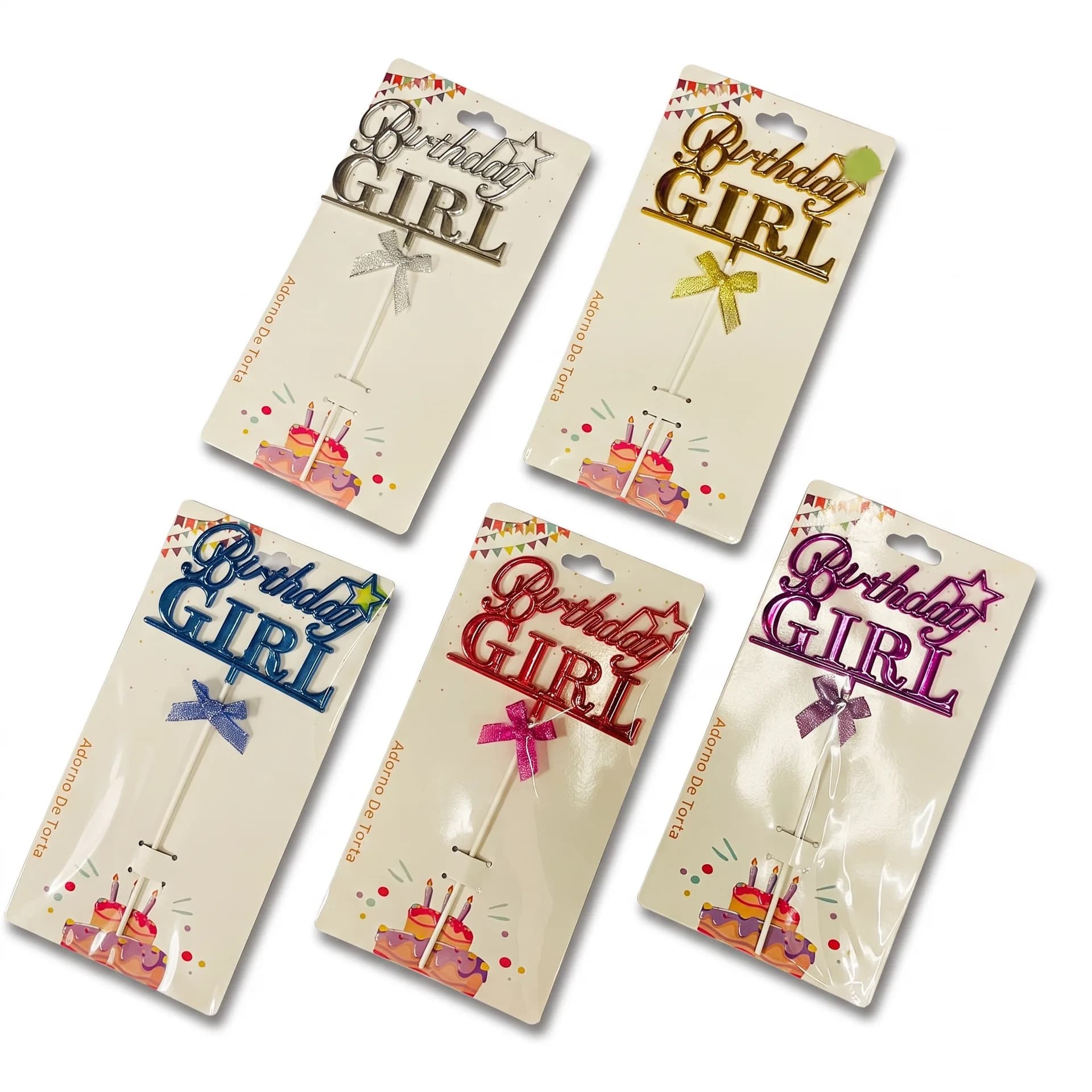 Girl Cake Topper