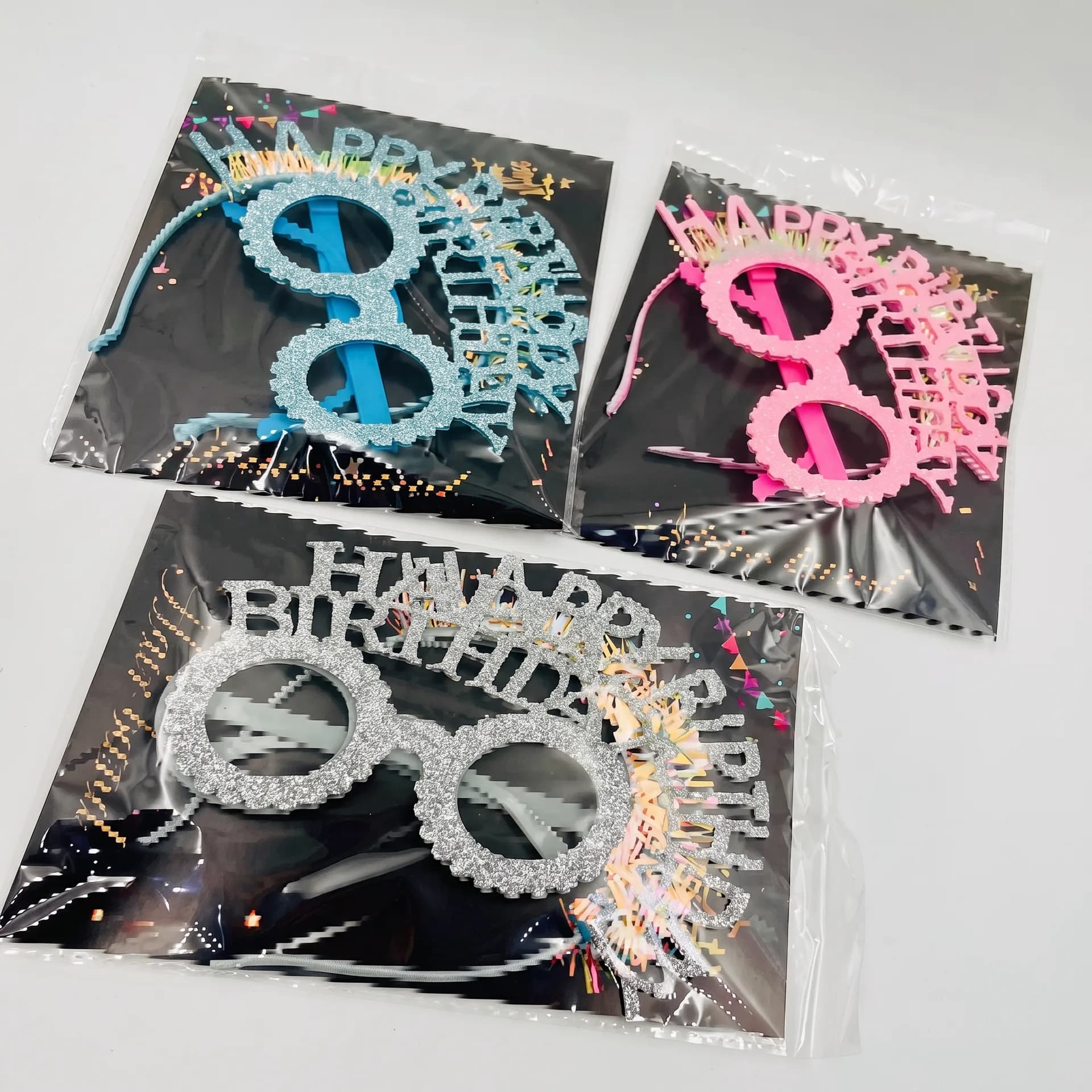Party Hair Clip & Glasses Set