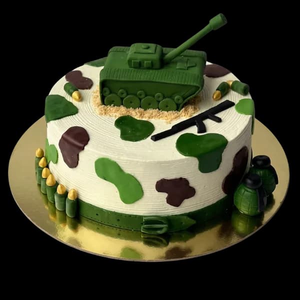 Army Military Theme Cake