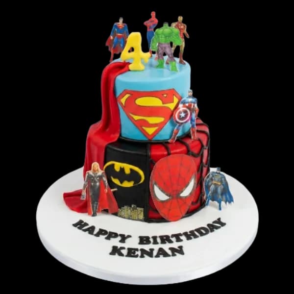 Superhero Cake