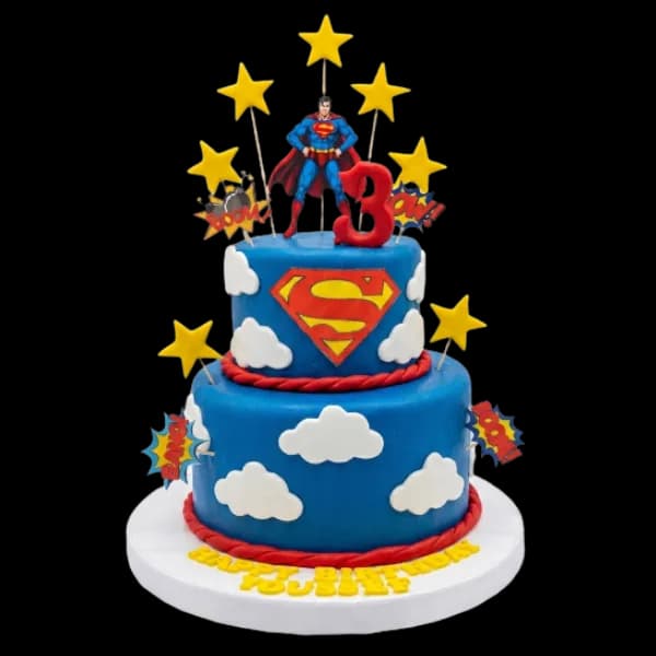 Superman Cake