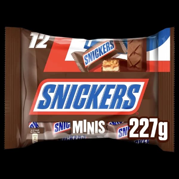 Snickers Minis Chocolate Bars 12 Pcs 227g