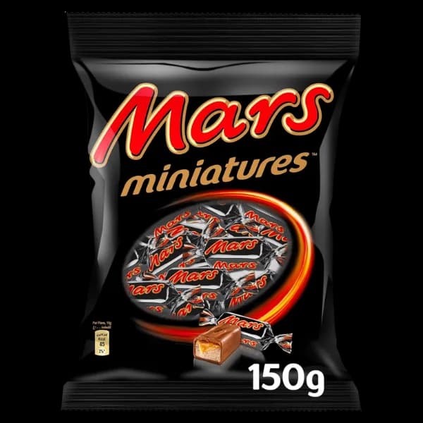 Mars Miniatures Chocolate Bars 150g