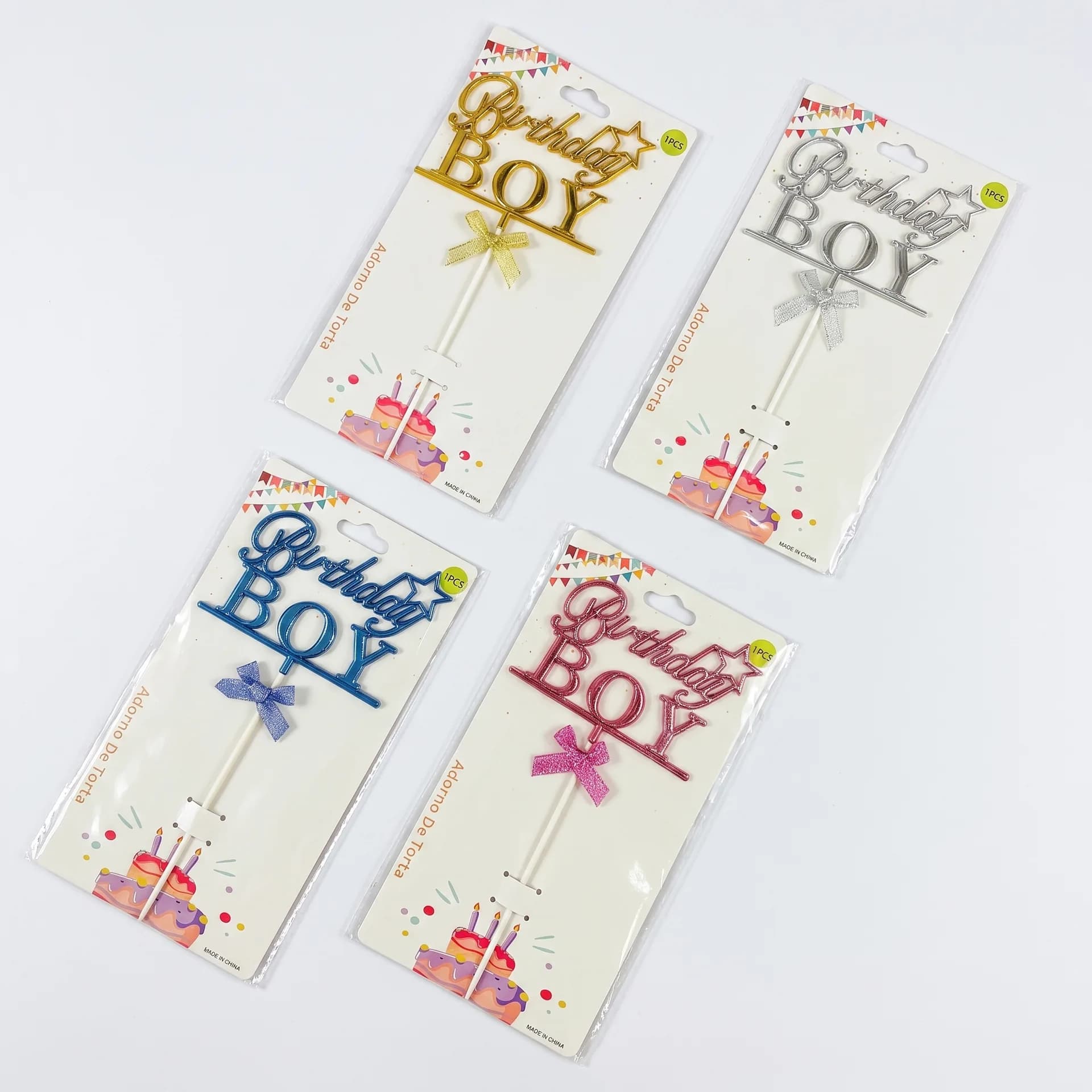 Boy Cake Topper
