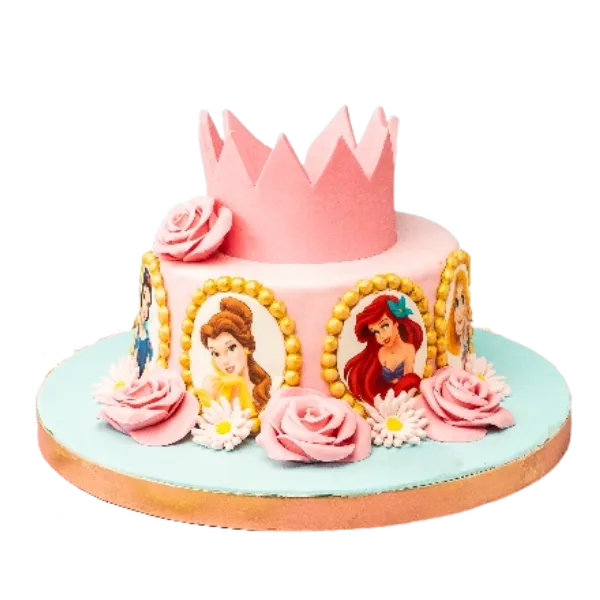  Disney Princess Birthday Cake