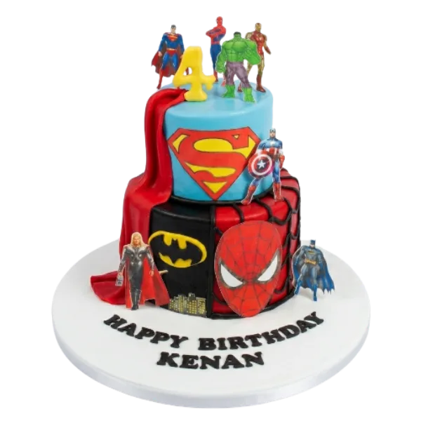Superhero Cake
