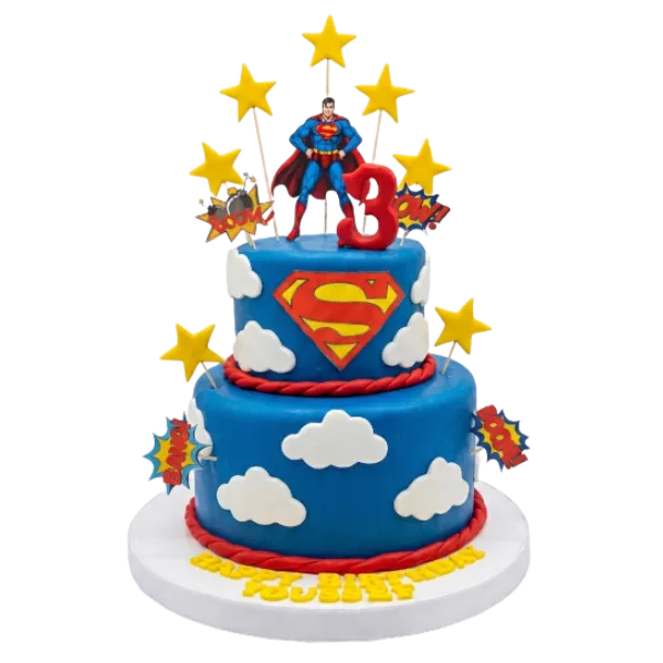 Superman Cake
