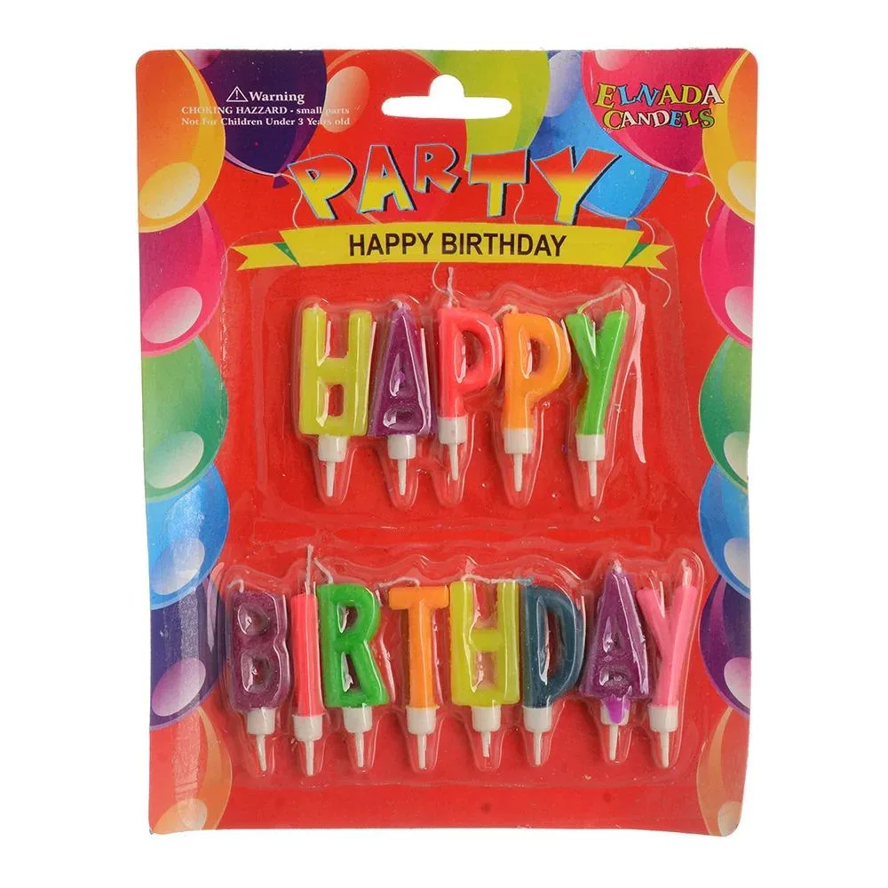 Happy Birthday Base Candles