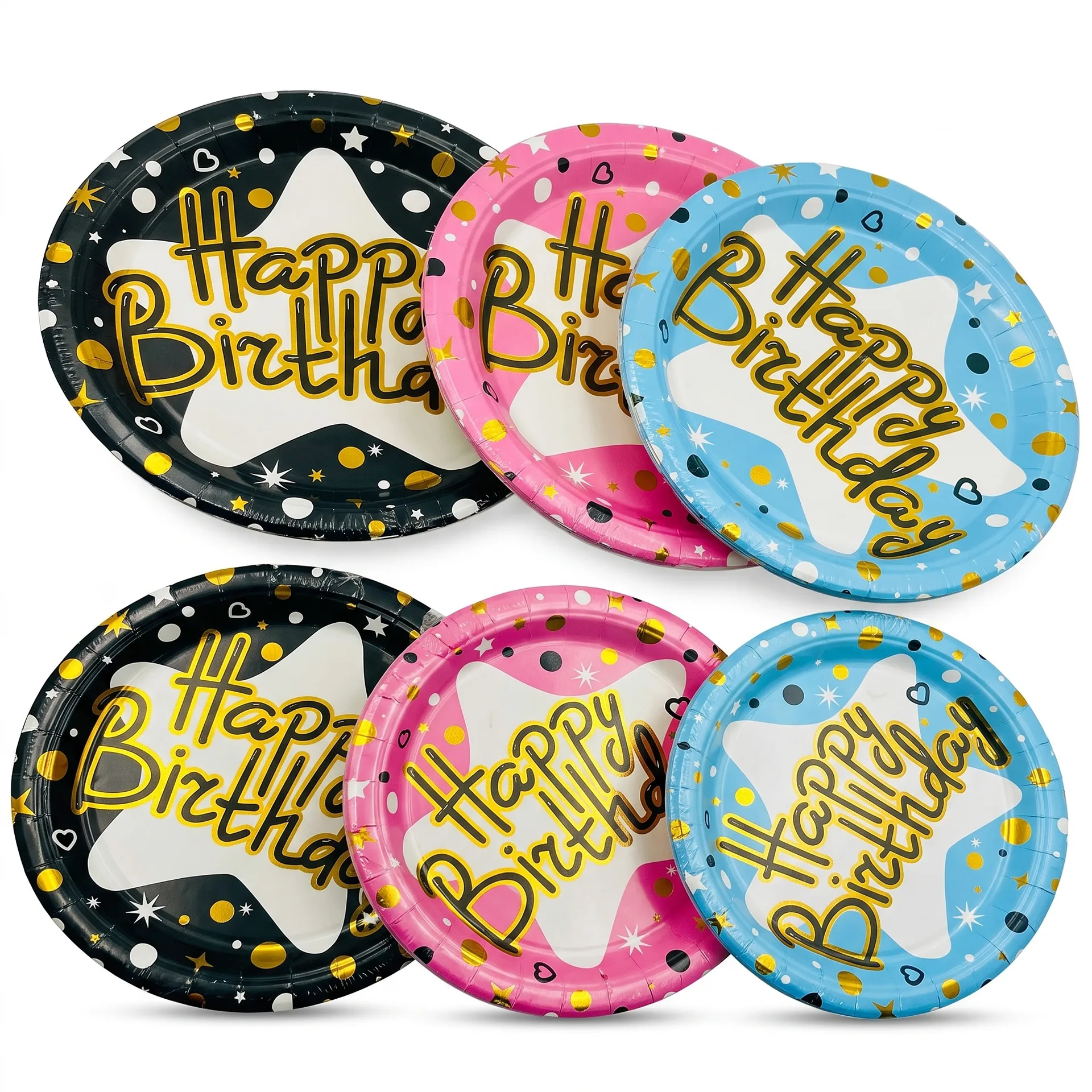 Luxury Happy Birthday Plate