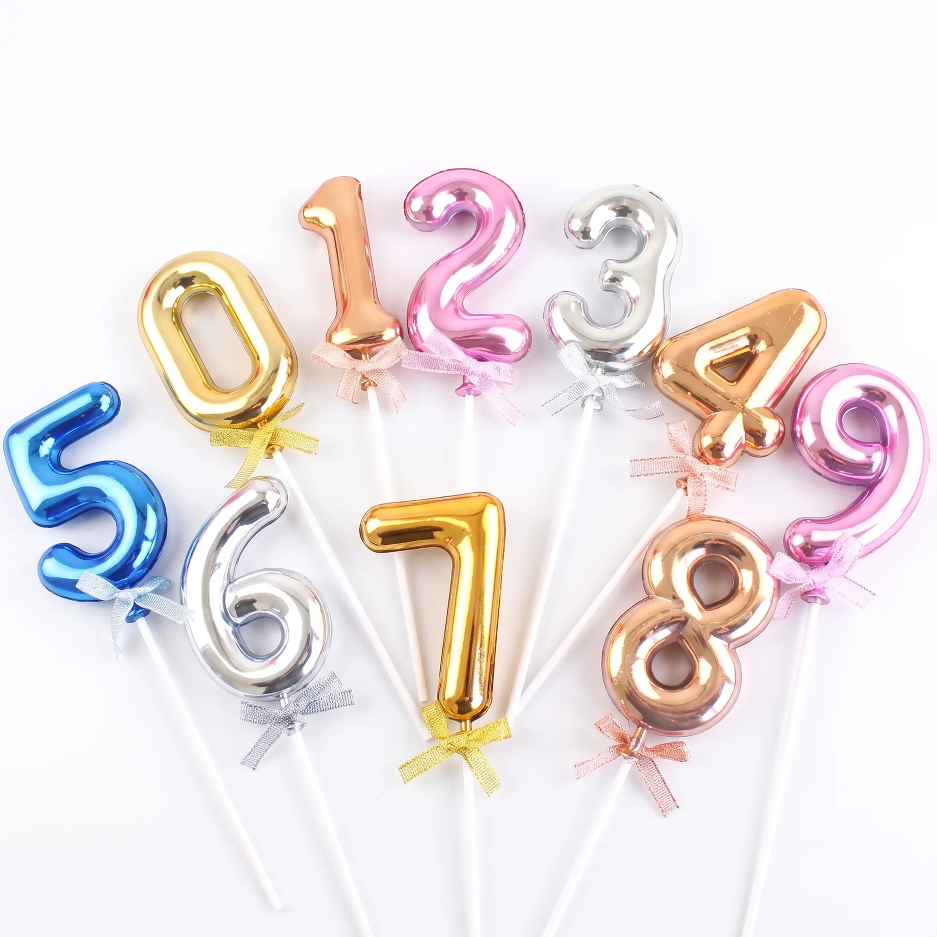 Number Cake Toppers