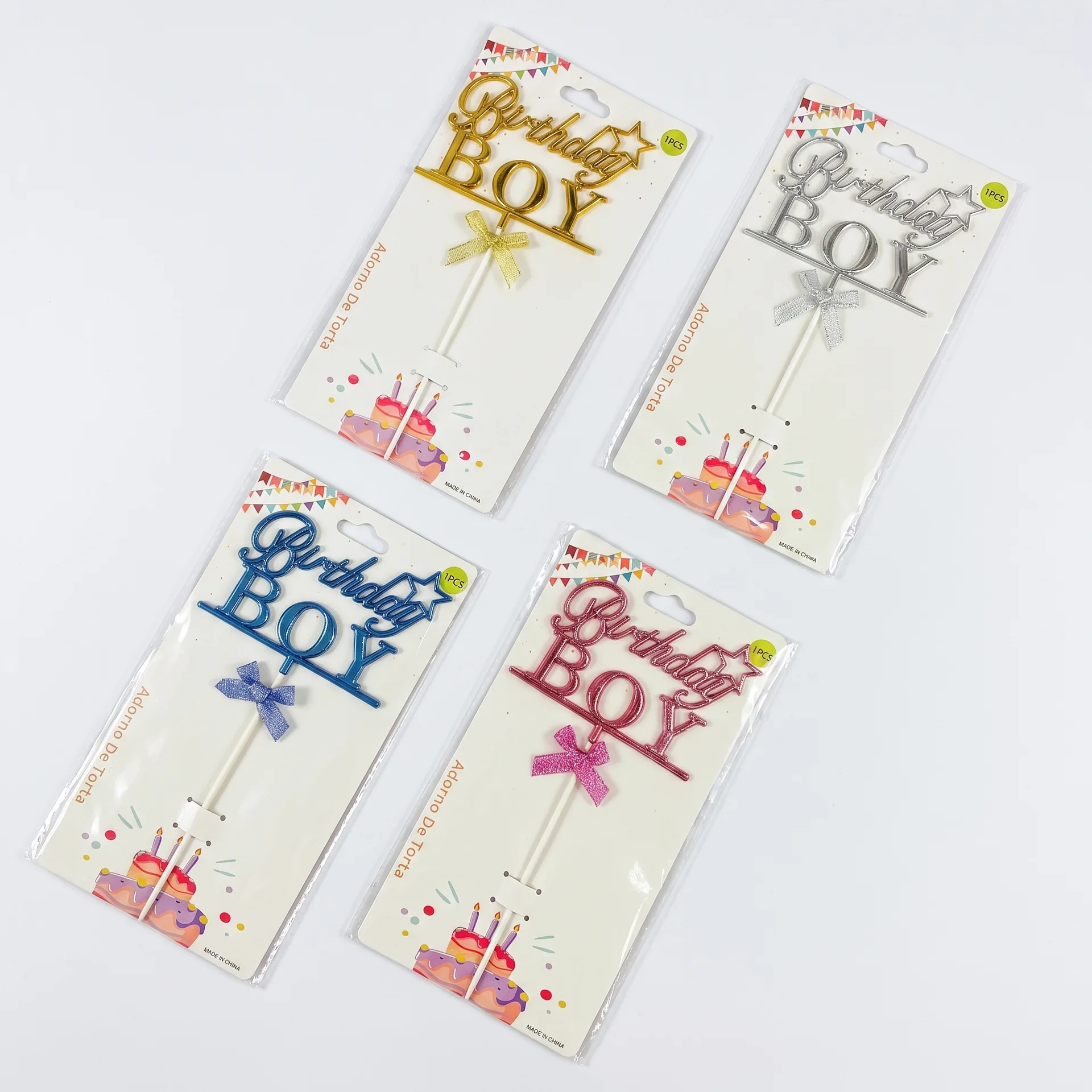 Boy Cake Topper