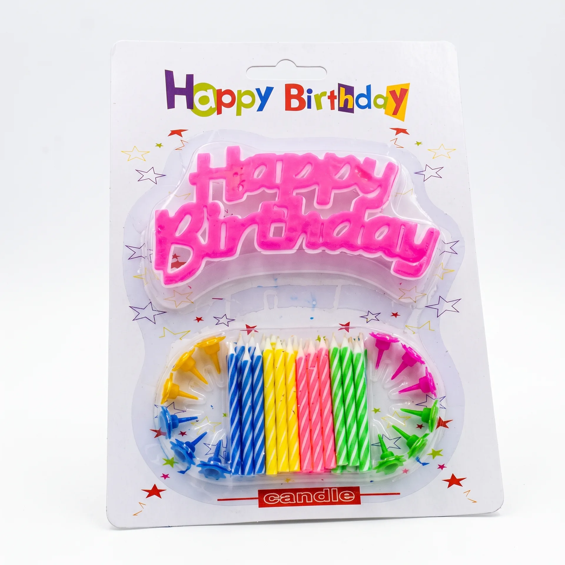 3D Happy Birthday Candle